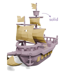 Solid-Shell Labeling preview